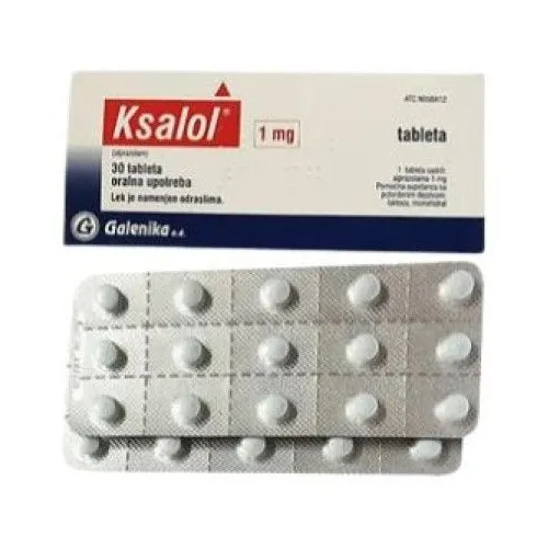 Ksalol 1mg - Galenika — 60